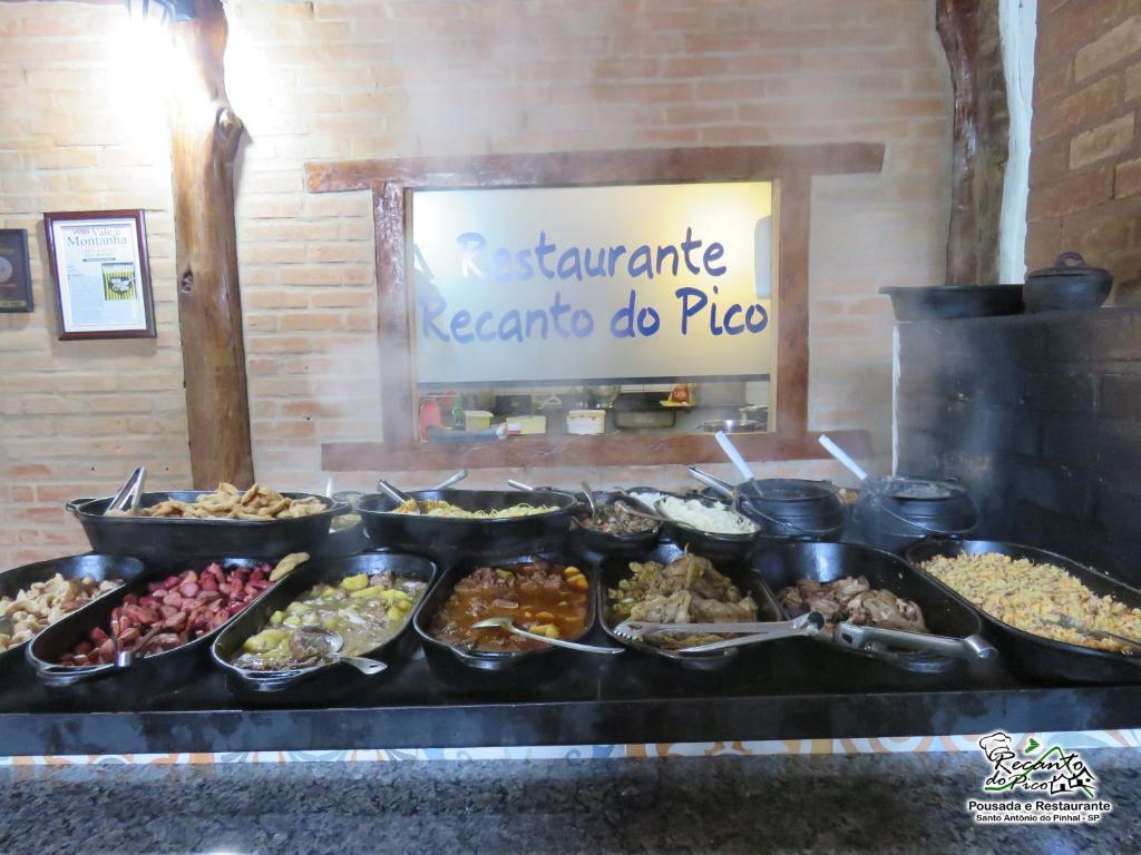 Pousada E Restaurante Recanto Do Pico Santo Antônio do Pinhal Exterior foto